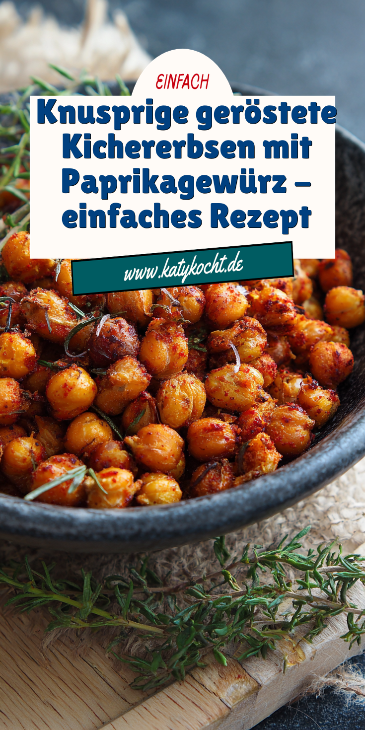 Geröstete Kichererbsen mit Paprikagewürz