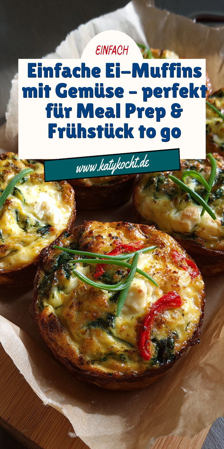 Herzhafte Ei-Muffins mit Gemüse