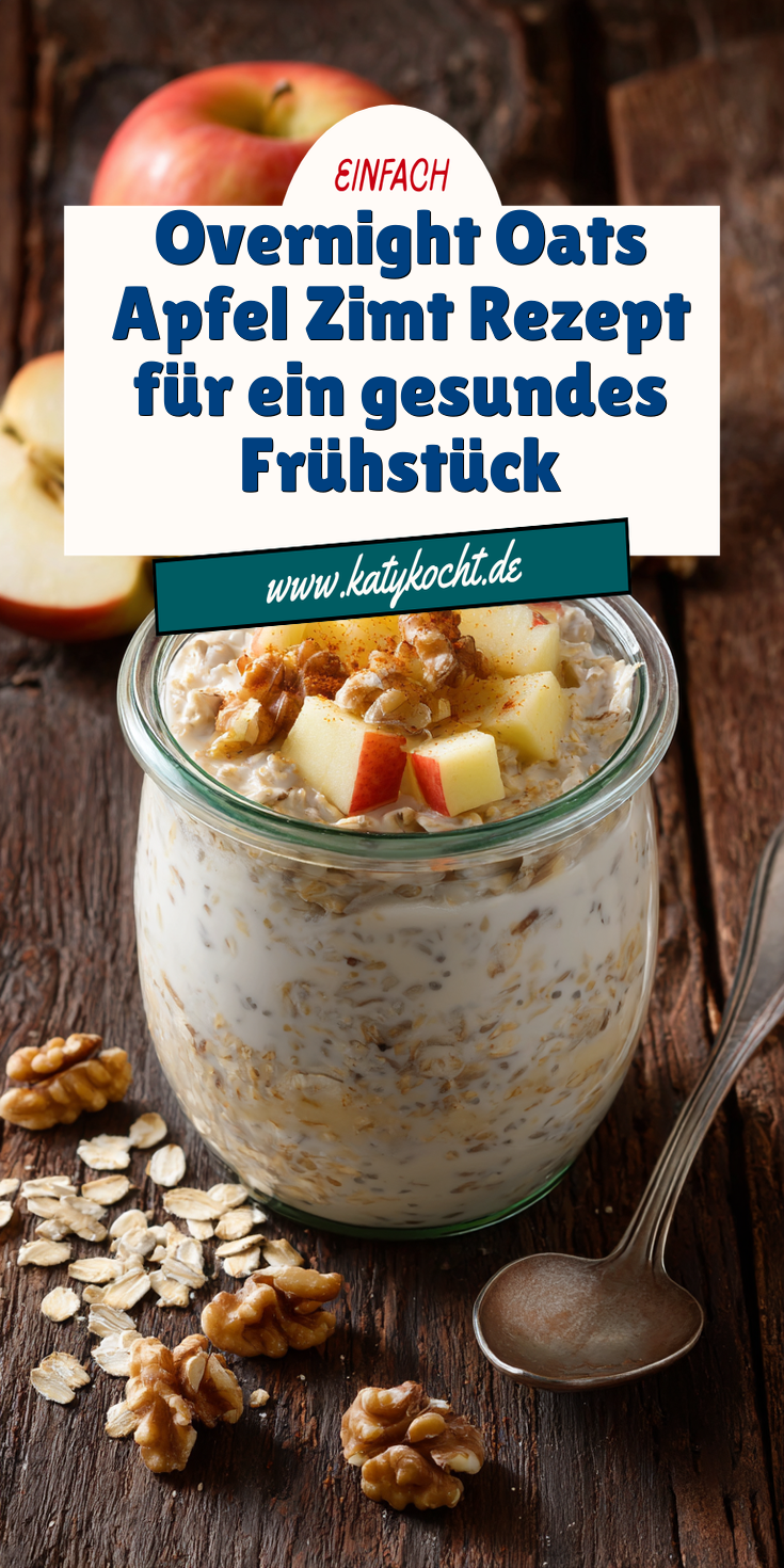 Overnight Oats mit Apfel-Zimt