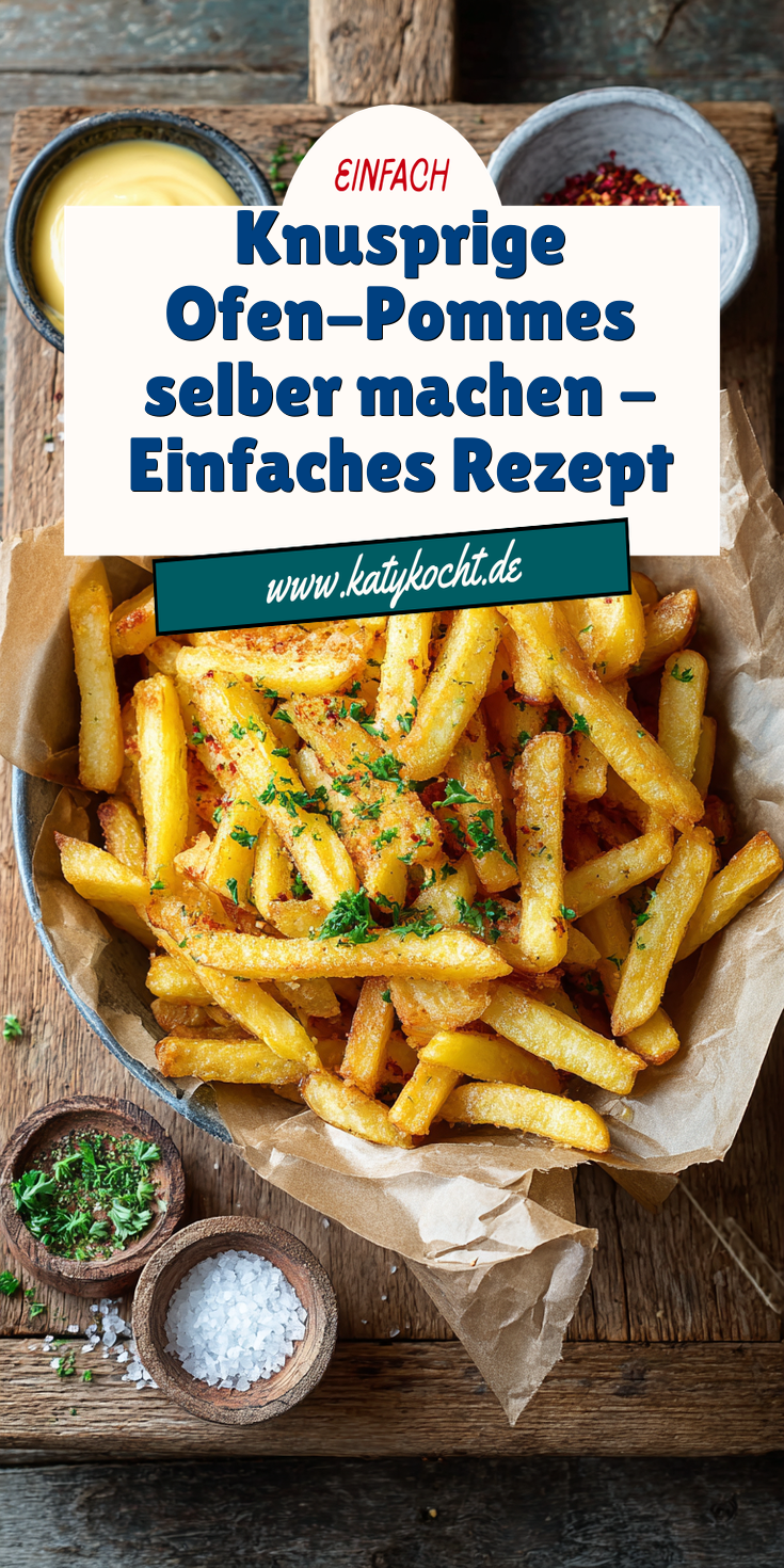 Selbstgemachte Pommes aus dem Ofen