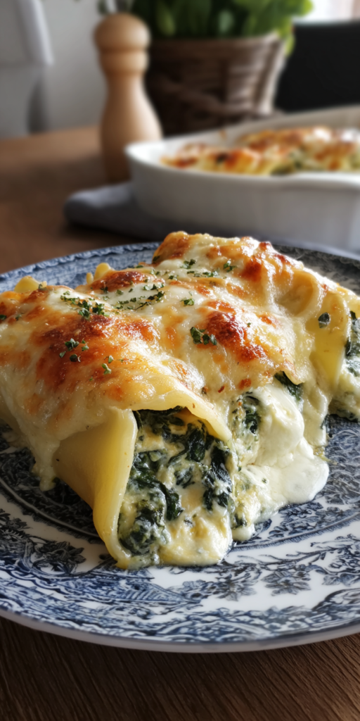 Spinat-Ricotta-Cannelloni