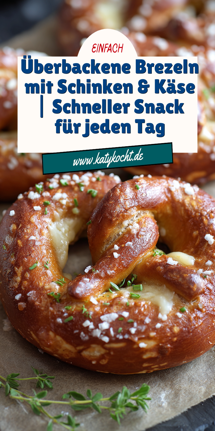Überbackene Brezeln mit Schinken & Käse | Schnelle Snacks 2026