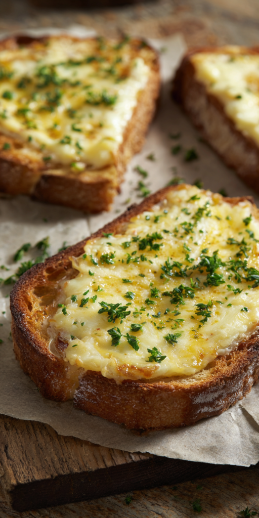 Überbackener Kartoffel-Toast mit Käse | Schneller Snack 2026