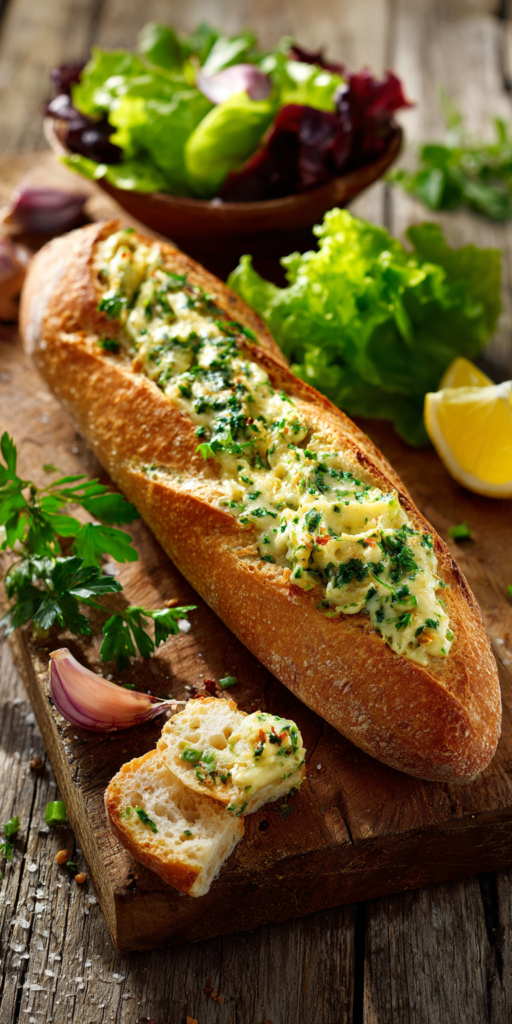 Überbackenes Fächerbaguette mit Kräuterbutter | Grill & Brunch 2026