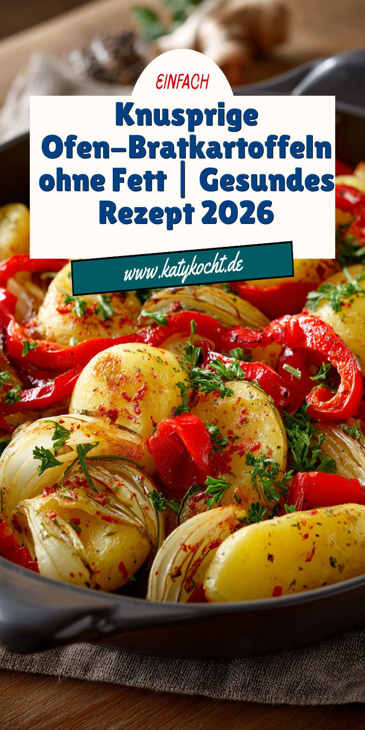 Bratkartoffeln aus dem Backofen: Knusprig ohne Fett | Gesund 2026