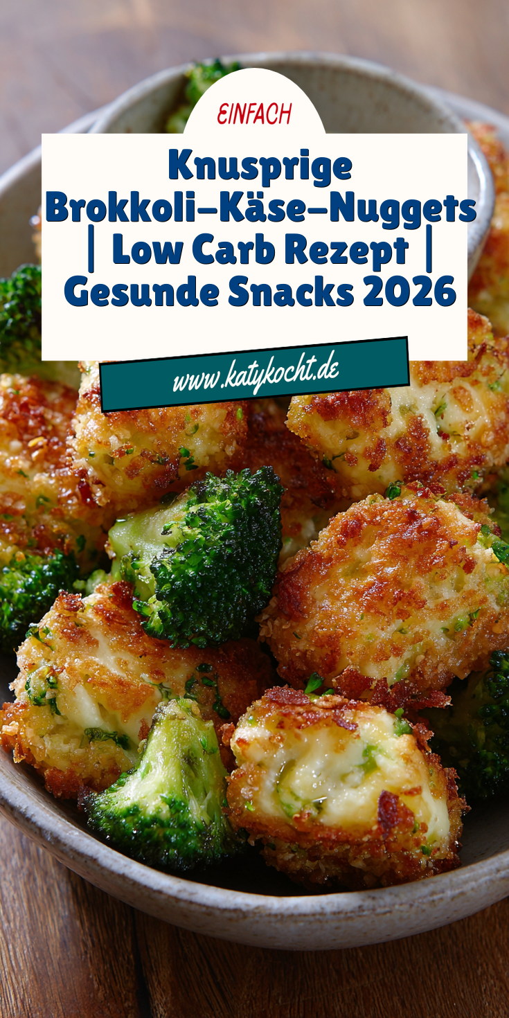 Brokkoli-Käse-Nuggets: Low Carb & Knusprig | Gesunde Snacks 2026