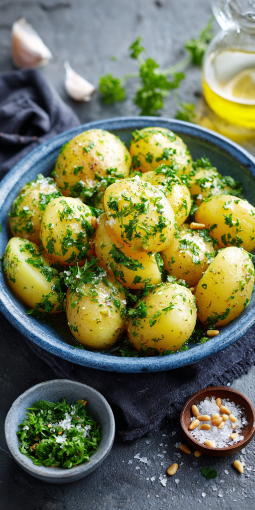 Butter-Kartoffeln mit frischer Petersilie | Klassische Beilagen 2026