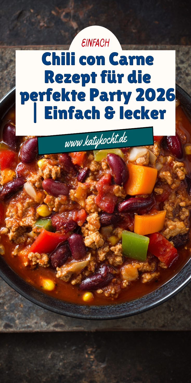 Chili con Carne: Das beste Partyrezept | Feiern 2026