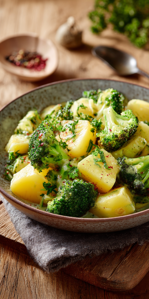 Cremige Brokkoli-Kartoffeln aus der Pfanne | Einfache Familienküche 2026