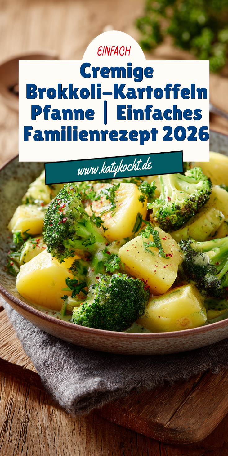 Cremige Brokkoli-Kartoffeln aus der Pfanne | Einfache Familienküche 2026