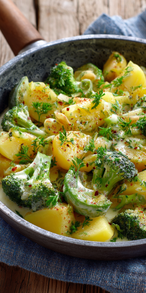 Cremige Brokkoli-Kartoffeln (One Pan) | Schnelle Familienküche 2026