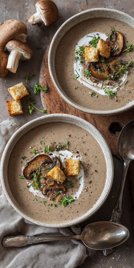 Cremige Pilzsuppe mit Sahne: Wärmend & Aromatisch | Soulfood 2026