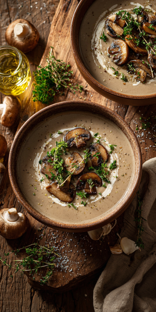 Cremige Pilzsuppe mit Sahne: Wärmend & Aromatisch | Soulfood 2026
