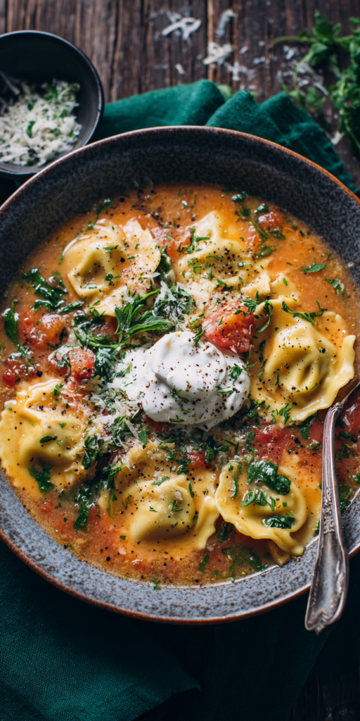 Cremige Toskanische Ravioli-Suppe | 15-Minuten Wohlfühlessen 2026