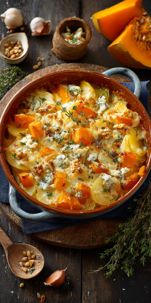 Cremiger Kürbis-Kartoffel-Auflauf | Herbstliche Familienrezepte 2026