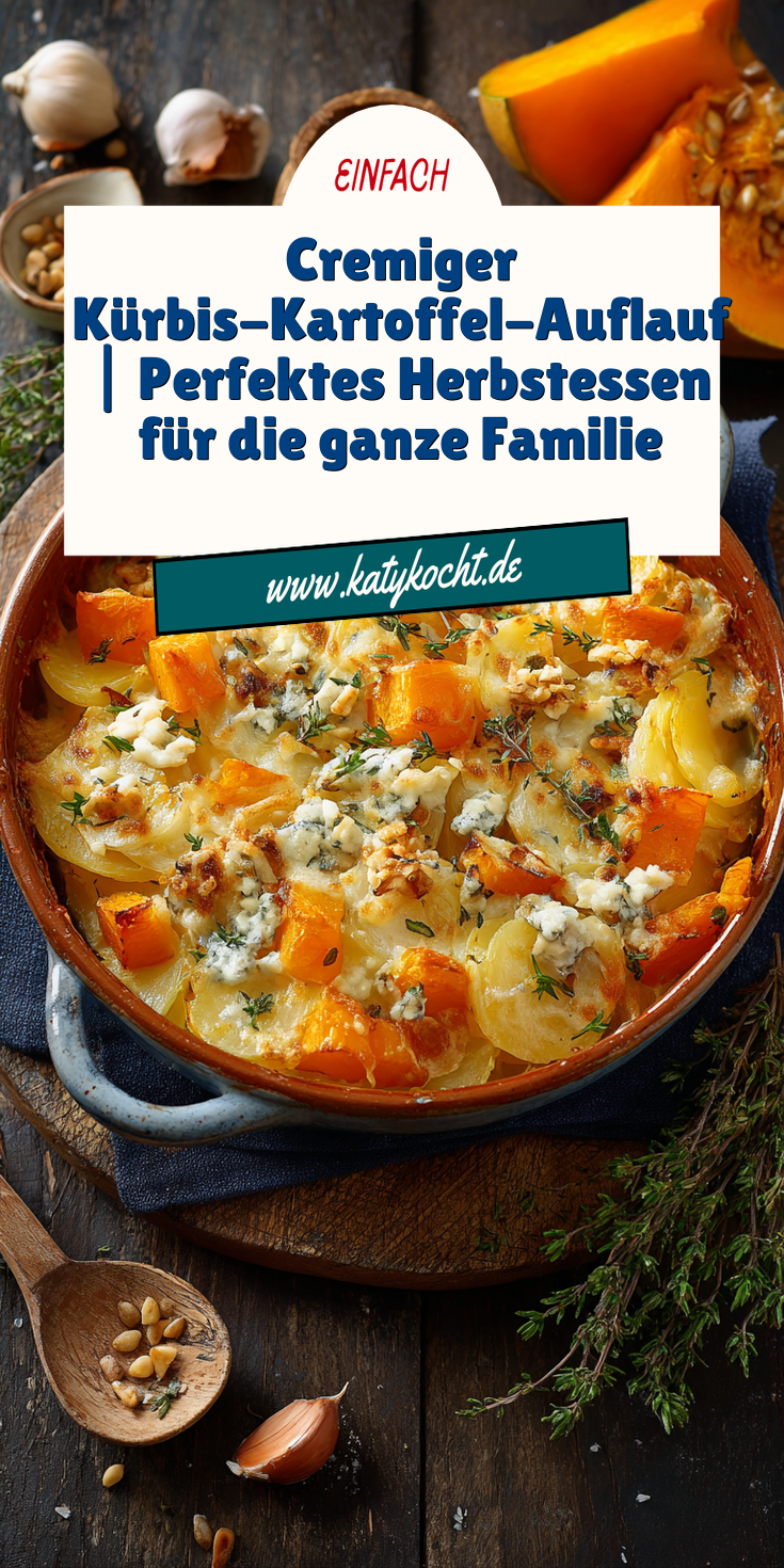 Cremiger Kürbis-Kartoffel-Auflauf | Herbstliche Familienrezepte 2026