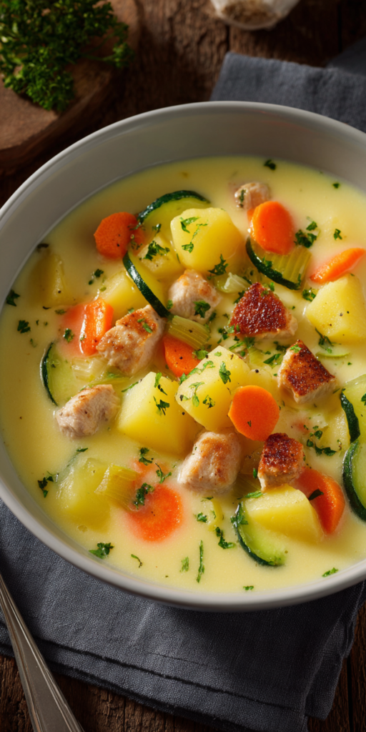 Deftige Kartoffelsuppe mit Wiener Würstchen | Familienessen 2026