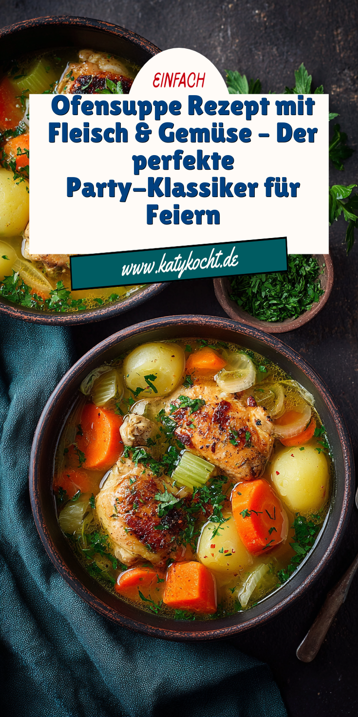 Der Party-Klassiker: Ofensuppe mit Fleisch & Gemüse | Feiern 2026