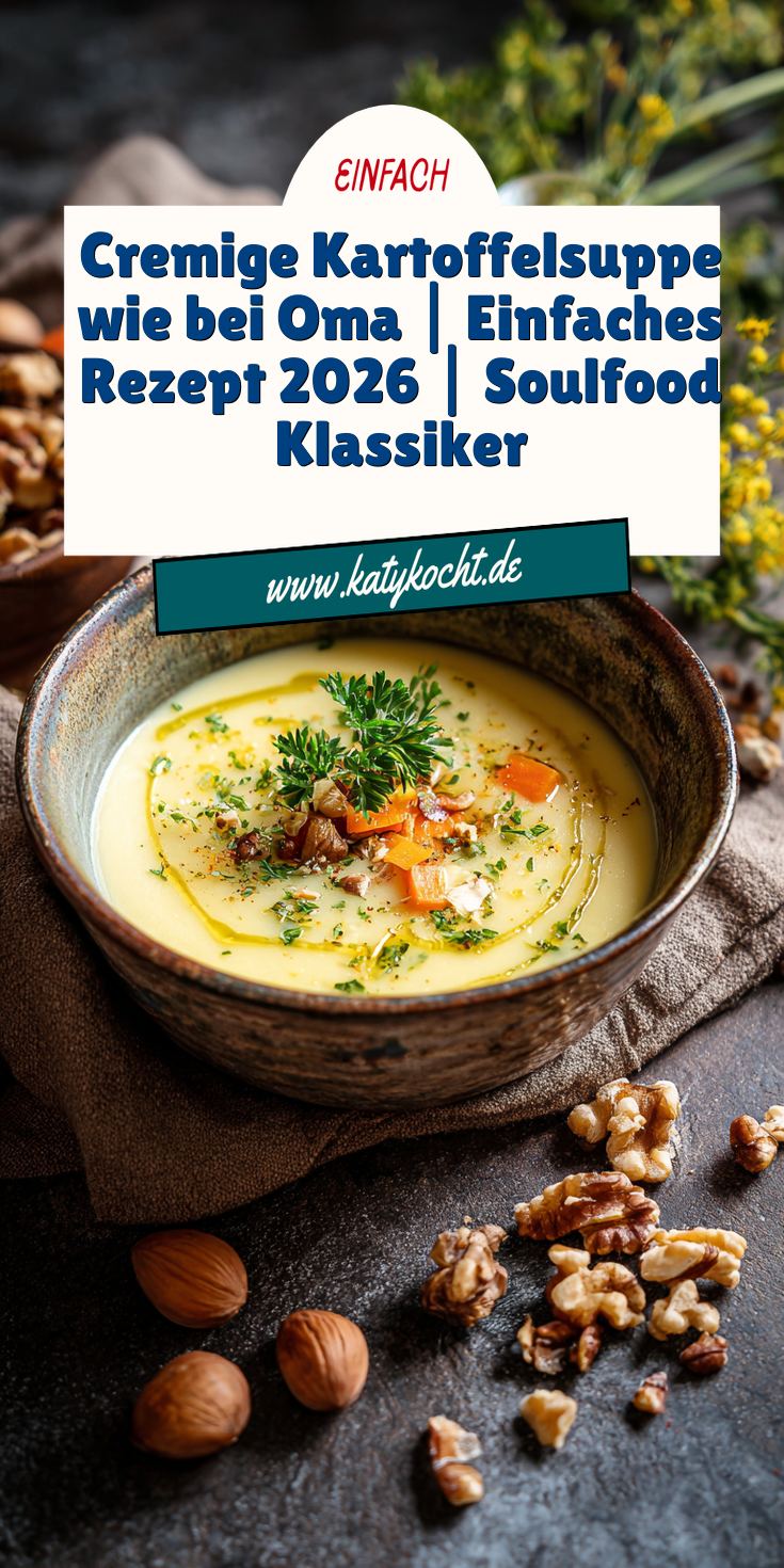 Einfache Kartoffelsuppe wie bei Oma (Cremig) | Klassiker 2026