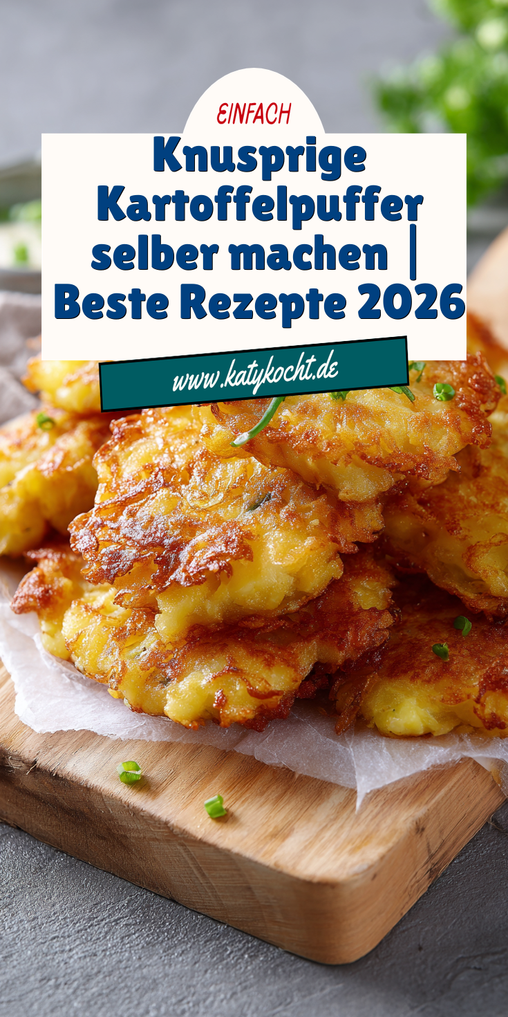 Extra knusprige Kartoffelpuffer selber machen | Beste Kartoffel Rezepte 2026