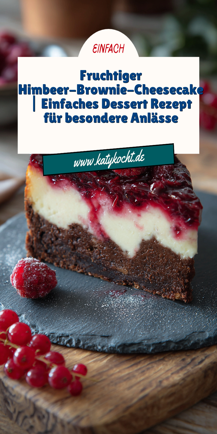 Fruchtiger Himbeer-Brownie-Cheesecake | Festliche Torten 2026