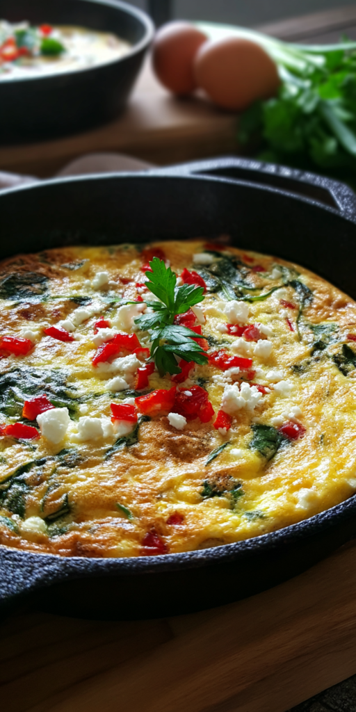 Gemüse-Frittata: Schnell, einfach & gesund | Low Carb Frühstück 2026