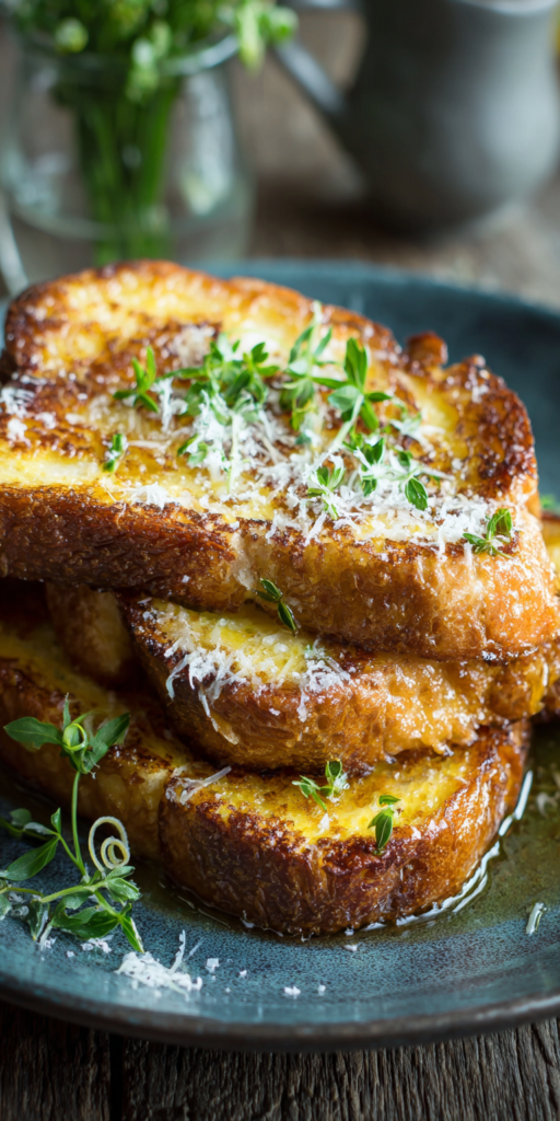 Herzhafter French Toast (Armer Ritter) mit Käse | Deftiges Frühstück 2026