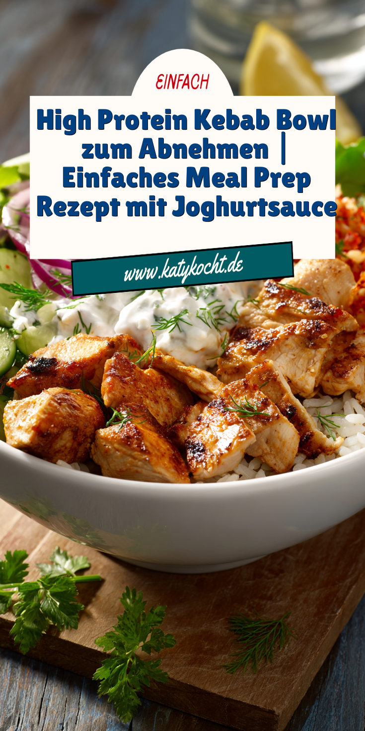 High Protein Kebab-Bowl mit Joghurtsauce | Abnehmen 2026