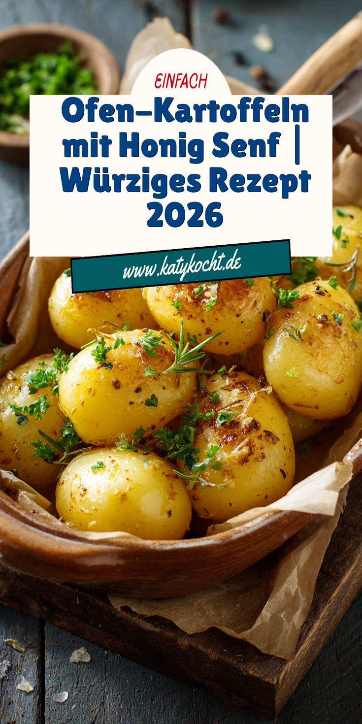 Honig-Senf-Kartoffeln aus dem Ofen | Würzig & Lecker 2026