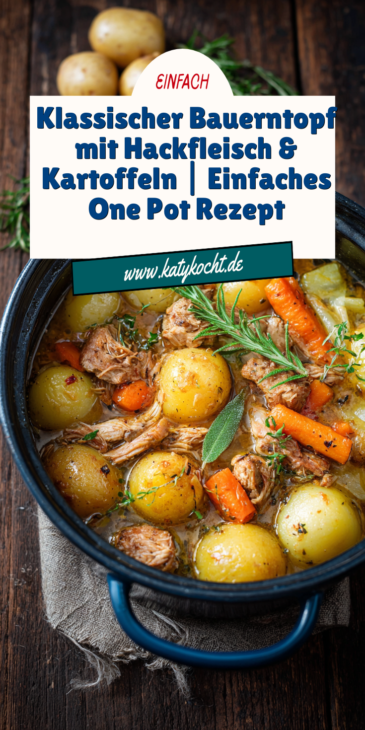 Klassischer Bauerntopf mit Hackfleisch & Kartoffeln | One Pot 2026