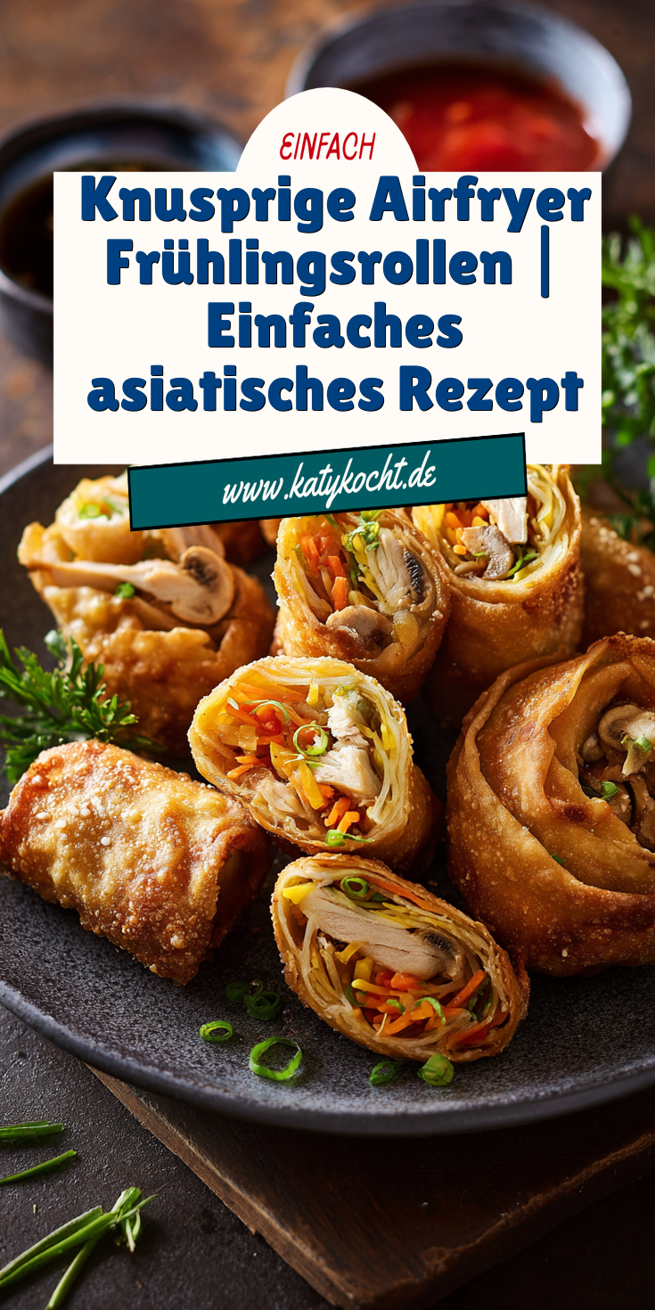 Knusprige Frühlingsrollen aus dem Airfryer | Asiatisch 2026