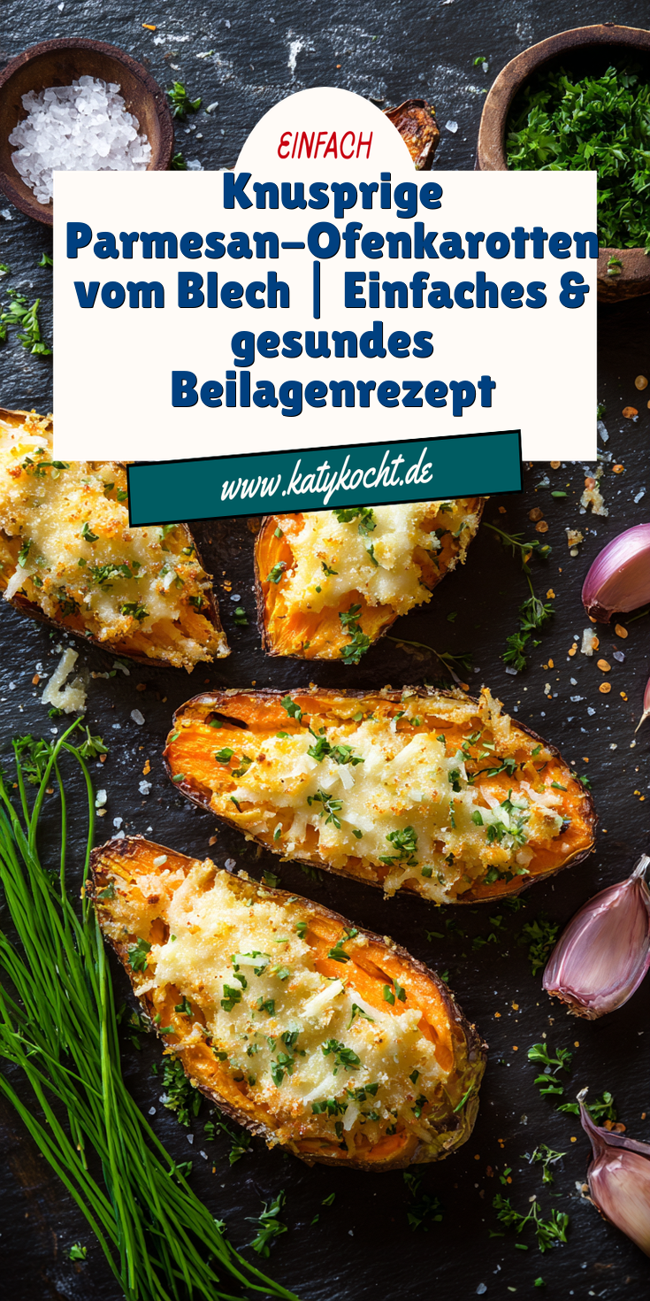 Knusprige Parmesan-Ofenkarotten vom Blech | Gesunde Beilagen 2026