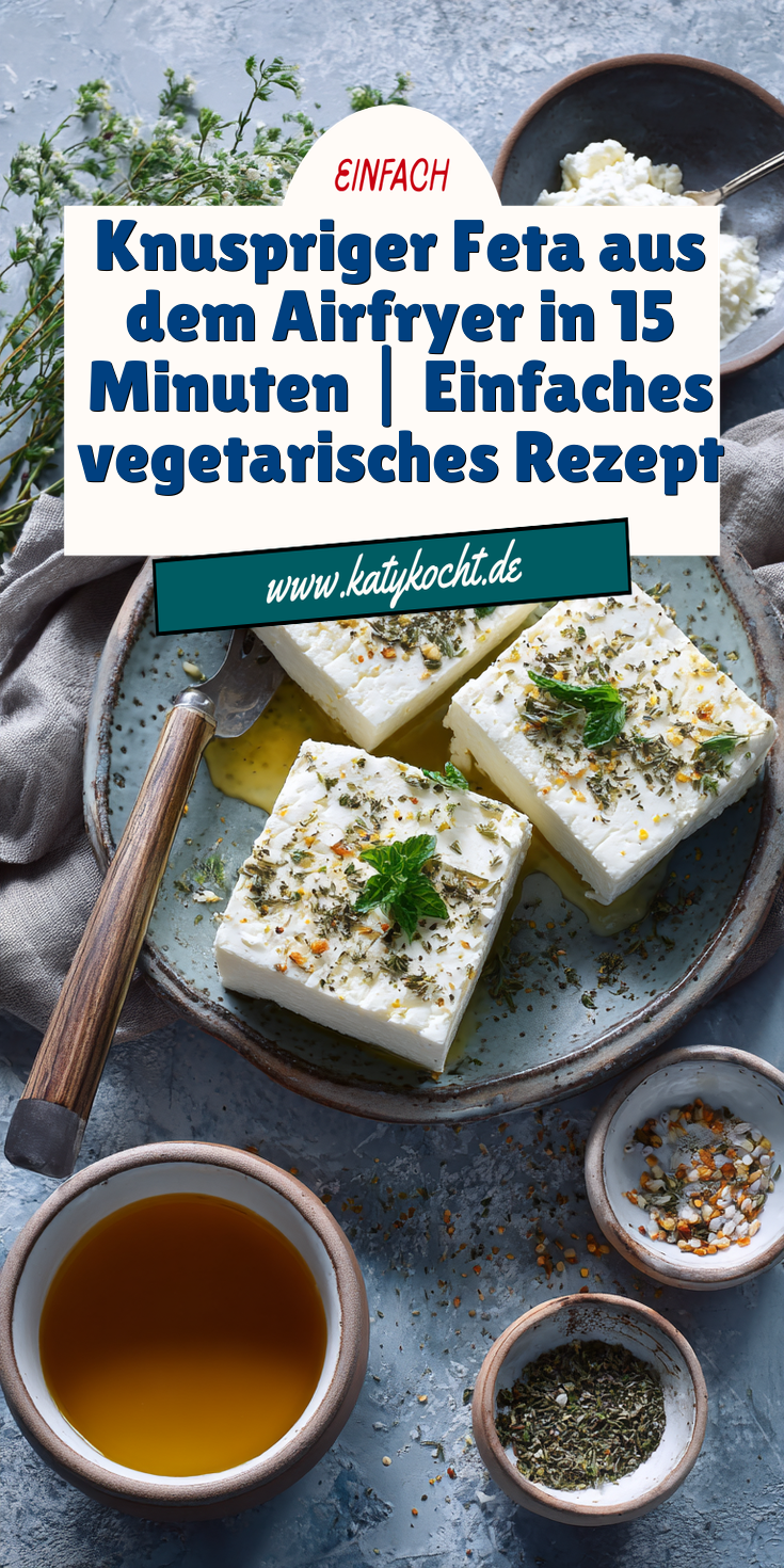 Knuspriger Feta aus dem Airfryer (in 15 Min) | Vegetarisch 2026