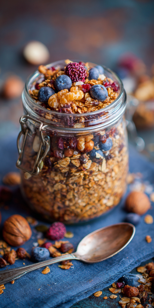 Knuspriges Granola selber machen – Müsli Rezept | Gesunde Frühstücksideen 2026