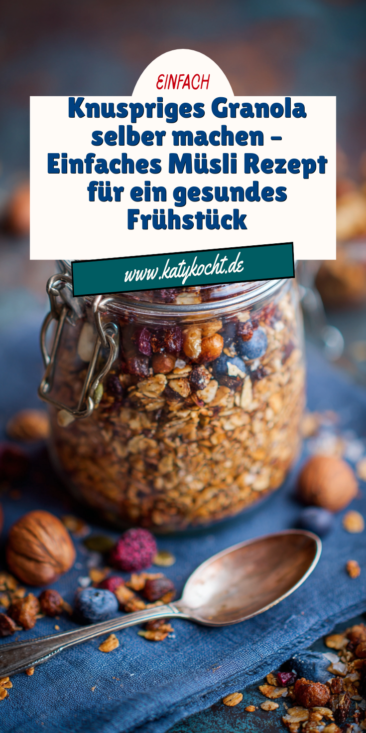 Knuspriges Granola selber machen – Müsli Rezept | Gesunde Frühstücksideen 2026