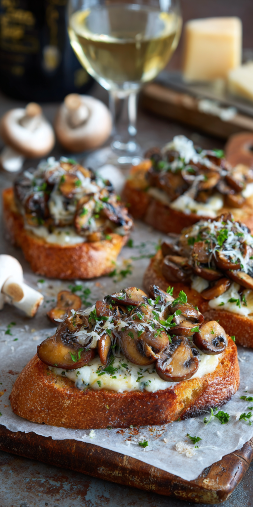 Käse-Champignon-Knoblauch-Toasts | Herzhaftes Frühstück 2026