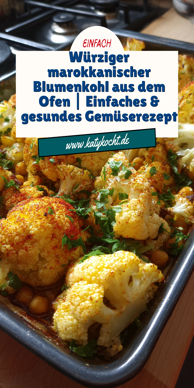 Marokkanischer Blumenkohl aus dem Ofen (Würzig) | Gesundes Gemüse 2026