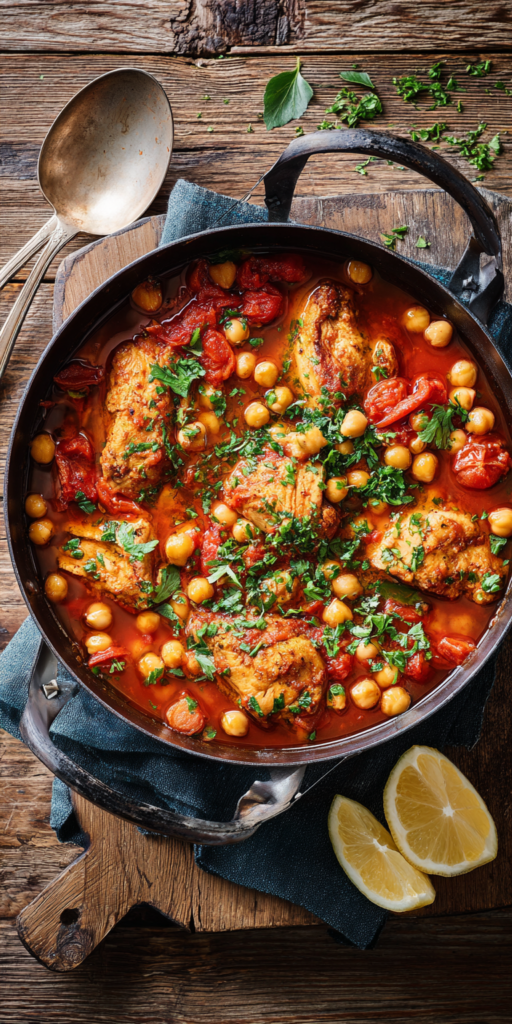 Marokkanischer Kichererbsen-Eintopf | High Protein 2026