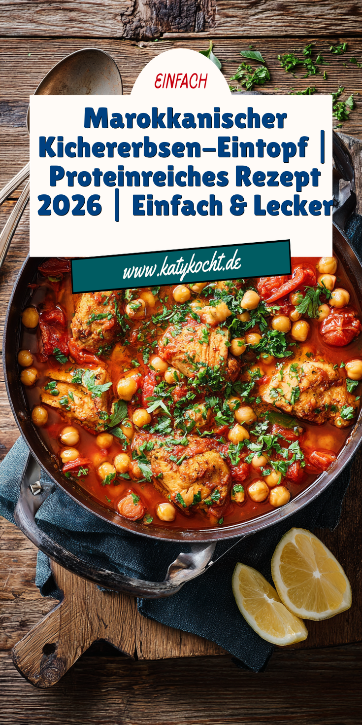 Marokkanischer Kichererbsen-Eintopf | High Protein 2026