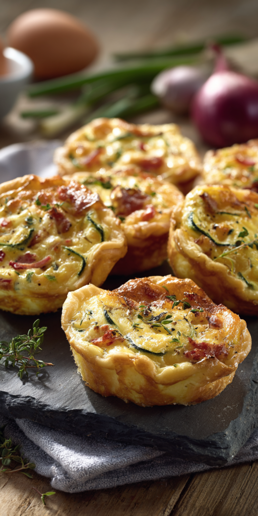 Mini Frühstücks-Quiches mit Gemüse | Brunch Ideen 2026