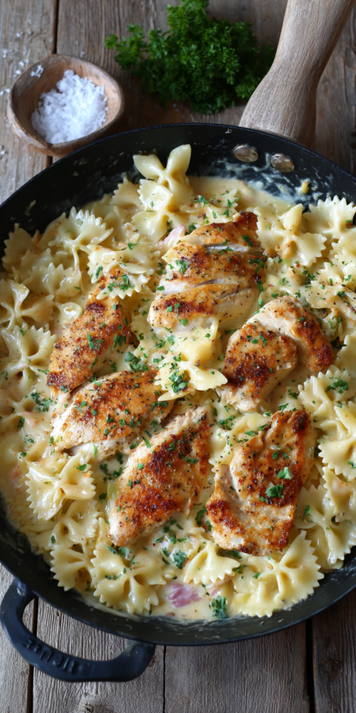 One-Pan Hähnchen mit Butternudeln: Kinder lieben es! | Schnelle Familienküche 2026