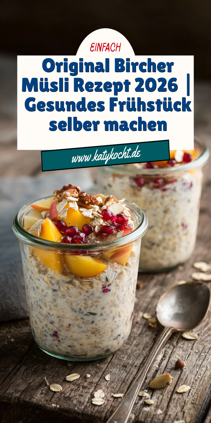 Original Bircher Müsli selber machen | Gesundes Frühstück 2026