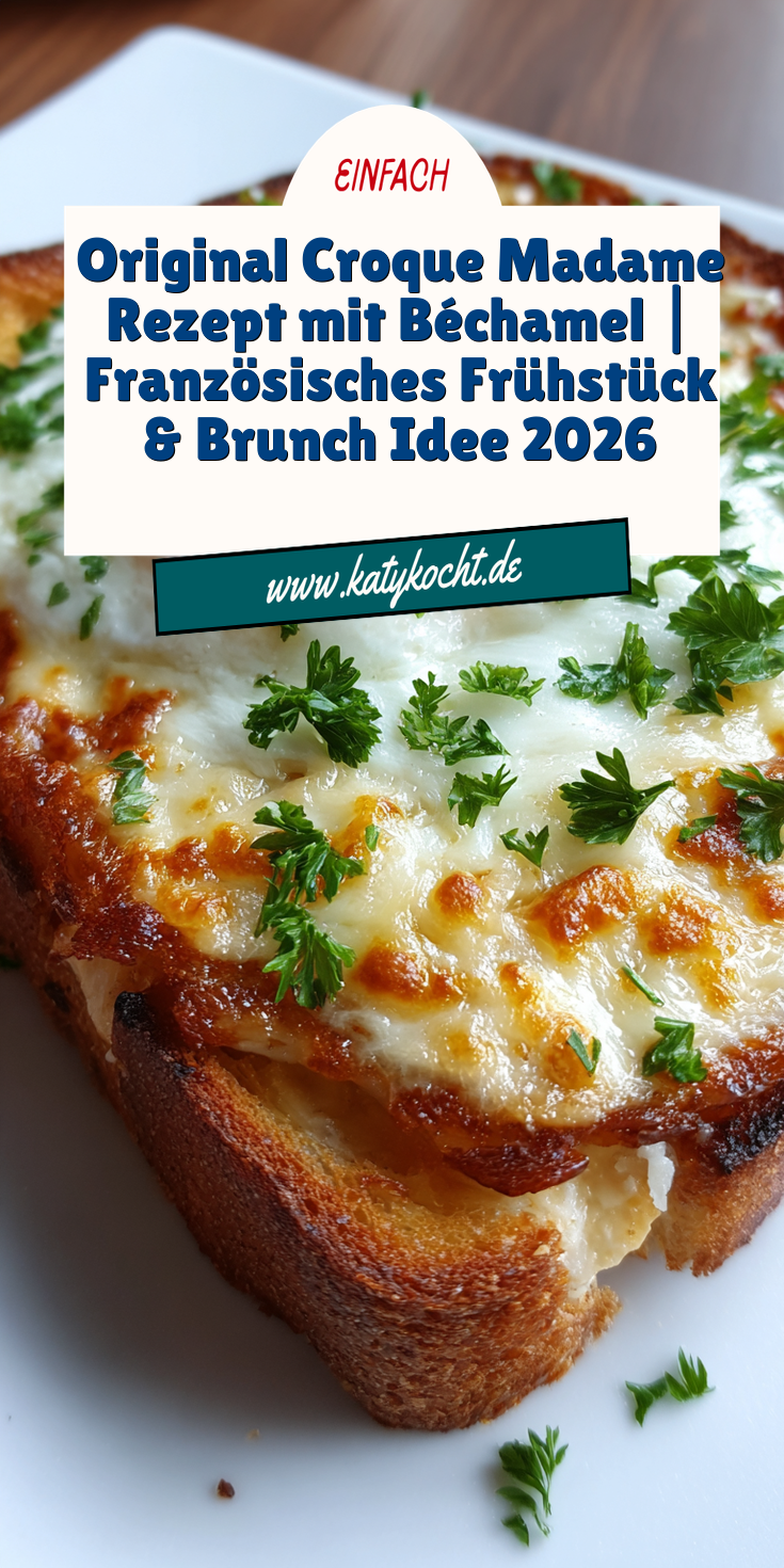 Original Croque Madame mit Béchamel | Französisches Frühstück 2026