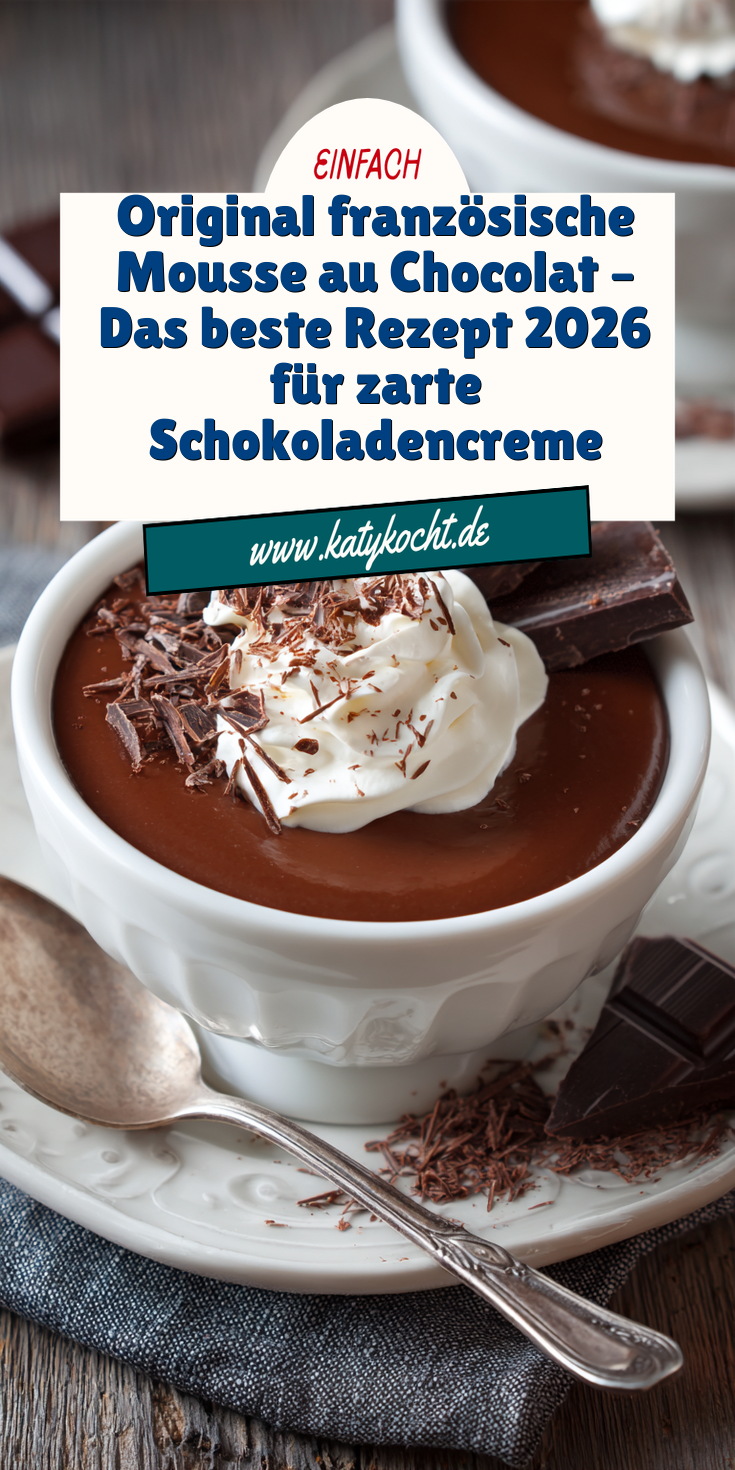 Original französische Mousse au Chocolat | Das Beste Rezept 2026