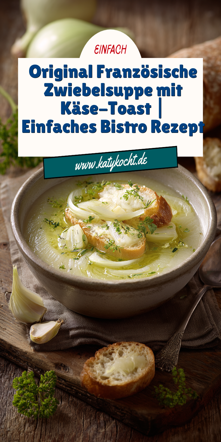 Original Französische Zwiebelsuppe mit Käse-Toast | Bistro Küche 2026