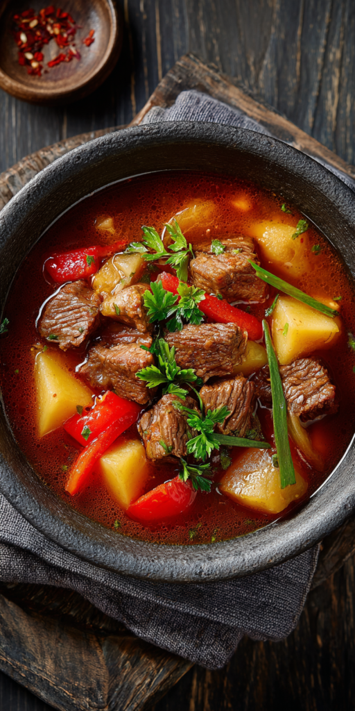 Original Ungarische Gulaschsuppe | Deftige Suppen 2026