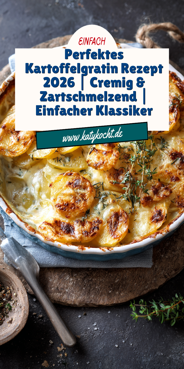 Perfektes Kartoffelgratin: Cremig & Zartschmelzend | Klassiker 2026