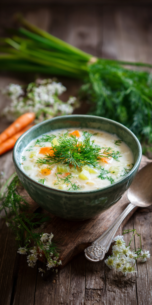 Polnische Dill-Suppe (Zupa Koperkowa) | Internationale Rezepte 2026