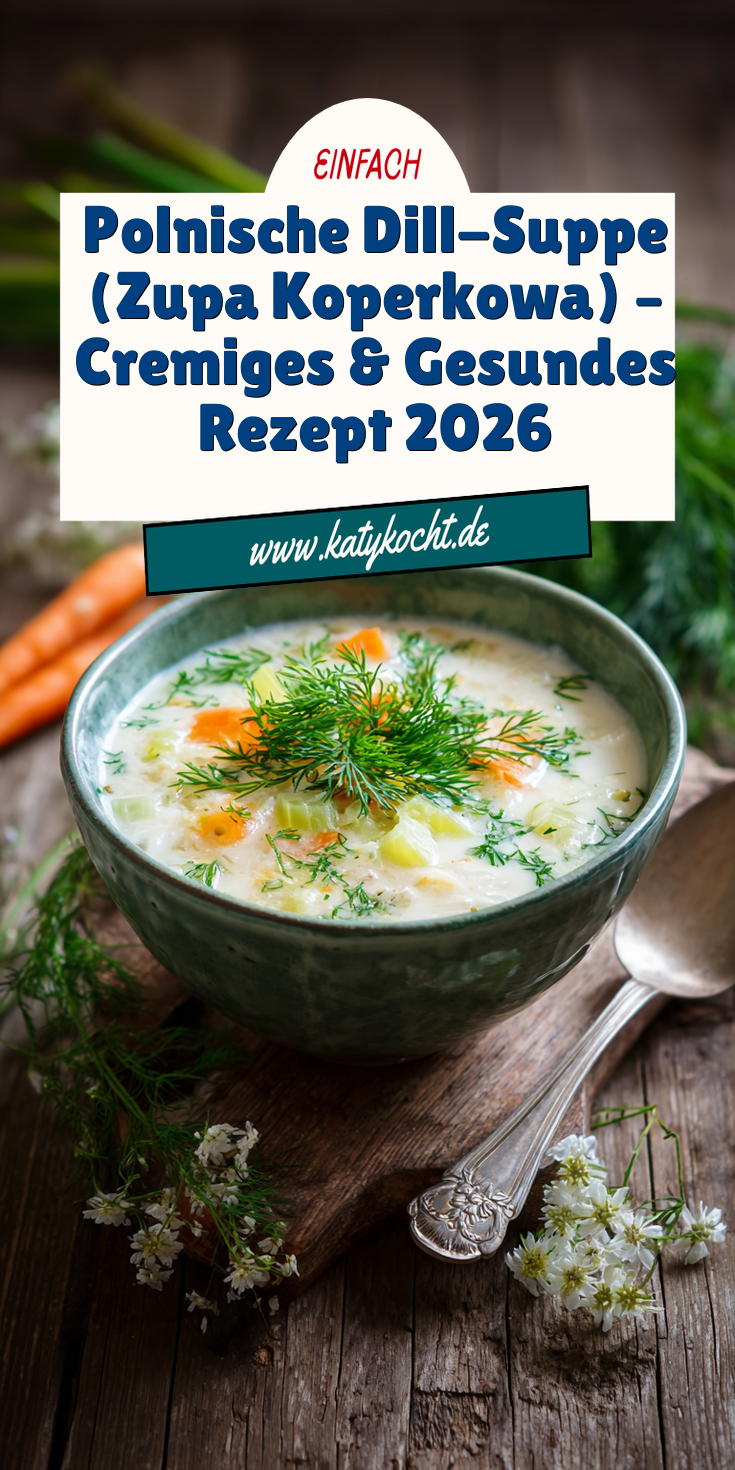 Polnische Dill-Suppe (Zupa Koperkowa) | Internationale Rezepte 2026