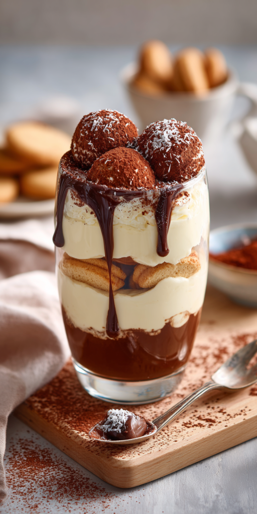 Raffaello Tiramisu im Glas (Ohne Ei) | Blitz-Dessert 2026